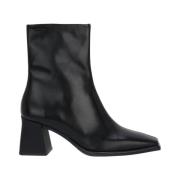 Zwarte Koeienleren Laarzen Vagabond Shoemakers , Black , Dames