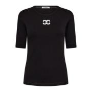 Grannycc Logo Tee Top Co'Couture , Black , Dames