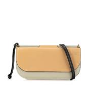 Pre-owned Leather crossbody-bags Loewe Pre-owned , Gray , Dames