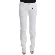 Witte Slim Fit Jeans Costume National , White , Dames