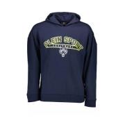 Sportief Hoodie met Print Plein Sport , Blue , Heren