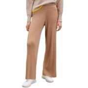 Wide Trousers Ecoalf , Brown , Dames