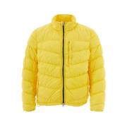 Vibrerende Gele Heren Outdoor Jas Woolrich , Yellow , Heren