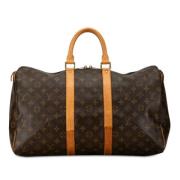 Pre-owned Canvas louis-vuitton-bags Louis Vuitton Vintage , Brown , Da...