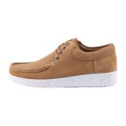 Suede Schoenen Toffee 1001-018-025 Nature Footwear , Brown , Dames