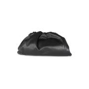 Pre-owned Leather clutches Bottega Veneta Vintage , Black , Dames