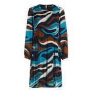 Jurk met Lange Mouwen en Plooien Betty Barclay , Multicolor , Dames