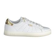 Witte Sneakers met Iconische Details Fila , White , Dames