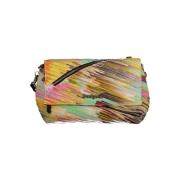 Gele Polyester Schoudertas met Verstelbare Band Desigual , Multicolor ...