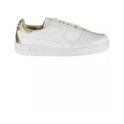 Witte vetersportsneakers Diadora , White , Dames