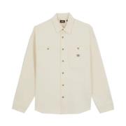 Houston Lange Mouw Shirt Dickies , Beige , Heren