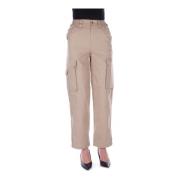 Casual damesbroek met zakken Dickies , Brown , Dames