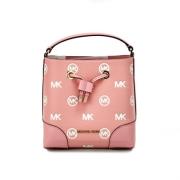 Primrose Embossed Bucket Messenger Tas Michael Kors , Pink , Dames