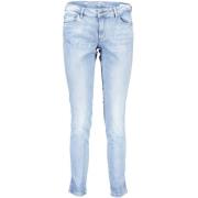 Chic Skinny Mid-Rise Blauwe Jeans Guess , Blue , Dames