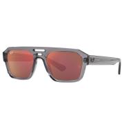 Moderne 3D Details Zonnebril Ray-Ban , Gray , Unisex