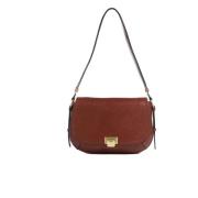 Stijlvolle Crossbody Tas The Bridge , Brown , Dames