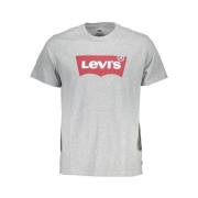 Grijs Logo T-shirt met ronde hals Levi's , Gray , Heren