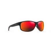 Granate Channel Zonnebril Maui Jim , Black , Unisex