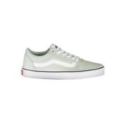 Groene Polyester Sneaker met Veters Vans , Green , Dames