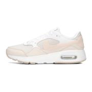 Beige Leren Sneakers SC Trend Nike , Beige , Dames