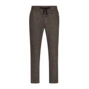 Donkergrijze Jogging Essentials Broek Dolce & Gabbana , Gray , Heren