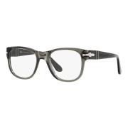 Transparant Grijs Brilmontuur Persol , Gray , Unisex