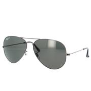 Klassieke Aviator Gepolariseerde Zonnebril Ray-Ban , Gray , Unisex