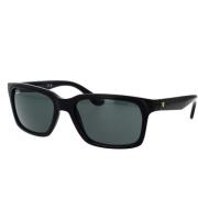 Ferrari Rb4393M Zonnebril Ray-Ban , Black , Unisex