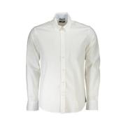 Elegante witte katoenen button-down shirt North Sails , White , Heren