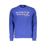 Blauw oceaan-geïnspireerd sweatshirt North Sails , Blue , Heren