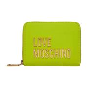 Ritsportemonnee Love Moschino , Yellow , Dames