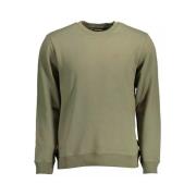 Groen Geborduurd Sweatshirt Napapijri , Green , Heren