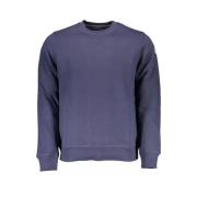 Blauw Crewneck Logo Sweatshirt North Sails , Blue , Heren