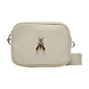 Designer Dames Handtas Patrizia Pepe , Beige , Dames