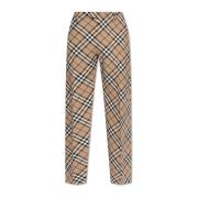 Geruite broek Burberry , Beige , Heren