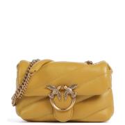 Gele Love Puff Baby Tas Pinko , Yellow , Dames