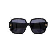 Pre-owned Plastic sunglasses Gucci Vintage , Black , Dames