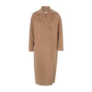 Kameelwollen Jas Max Mara , Brown , Dames