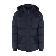 3Q Navy Jas Moose Knuckles , Blue , Heren