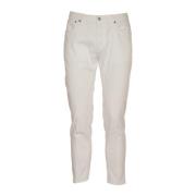 Brighton Broek Dondup , White , Heren