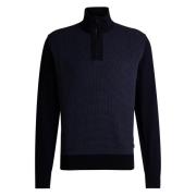 Stijlvolle Pullover Sweater Hugo Boss , Blue , Heren