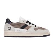 Bruine Sneakers voor Mannen D.a.t.e. , Multicolor , Heren