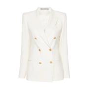 Multicolor Blazer Damesmode Tagliatore , Beige , Dames