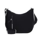 Hunter Hobo Tas Mandarina Duck , Black , Dames