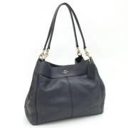 Pre-owned Leather shoulder-bags Coach Pre-owned , Blue , Dames