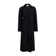 Stijlvolle Roth Coat in diverse kleuren Khaite , Blue , Dames