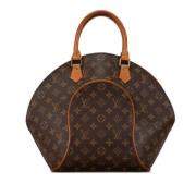 Pre-owned Canvas handbags Louis Vuitton Vintage , Brown , Dames