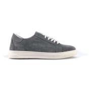 Grijze Suède Sneakers Lente/Zomer Collectie Duca di Morrone , Gray , H...