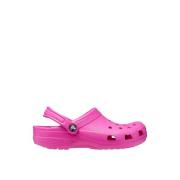 Klassieke Rubberen Slippers Unisex Crocs , Pink , Dames