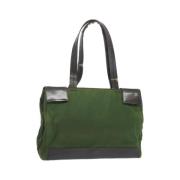 Pre-owned Nylon prada-bags Prada Vintage , Green , Dames